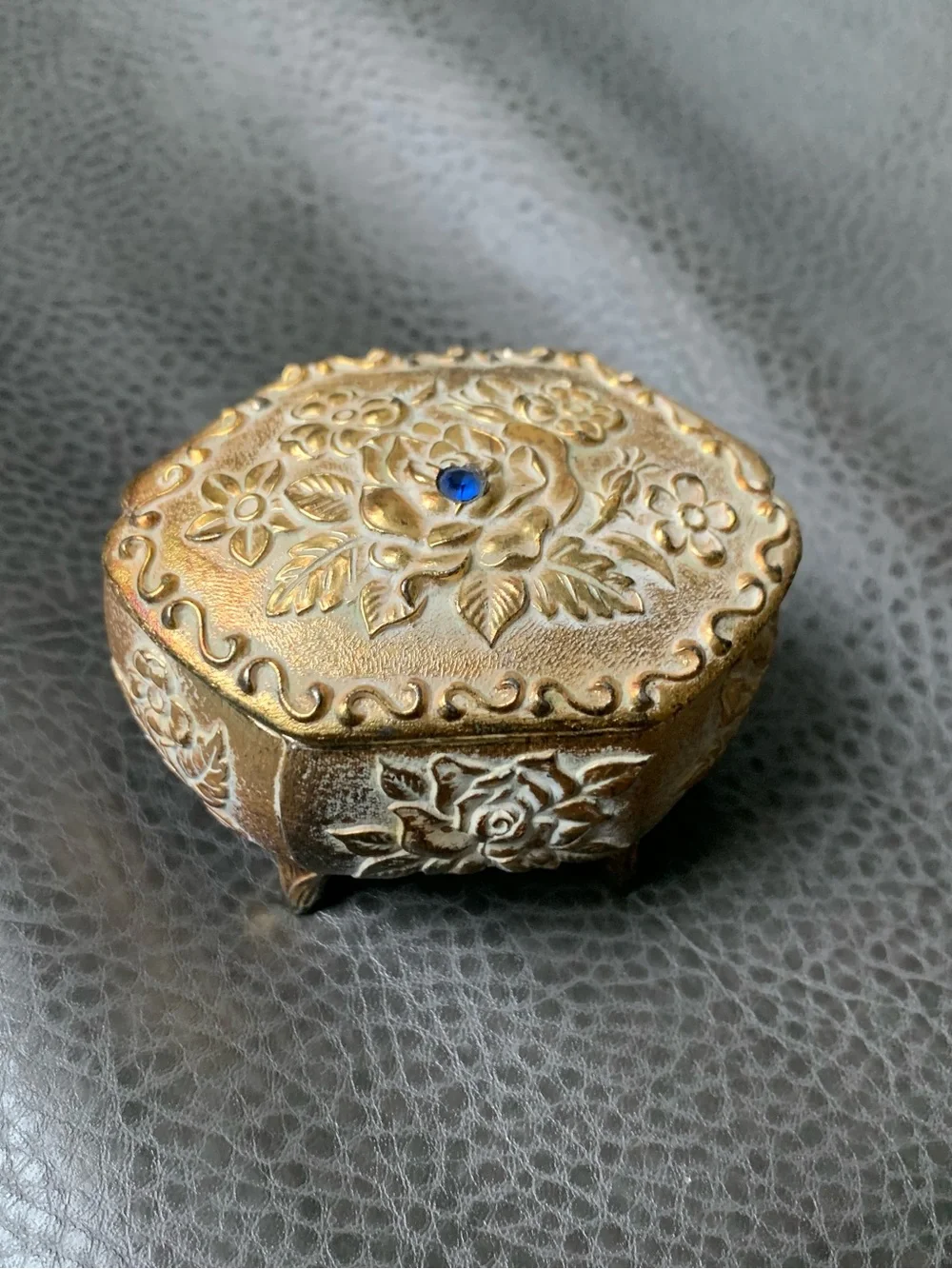 Small Vintage 1970’s Jewelry Box